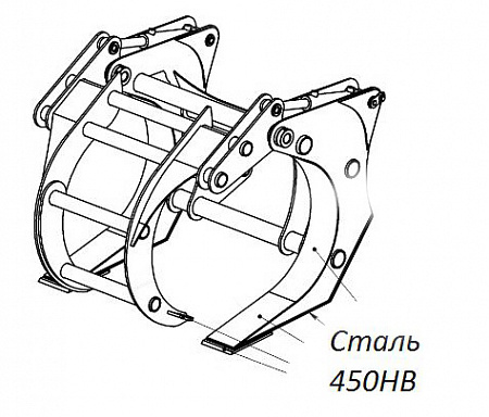 Захват для леса EXTEN LogLoader
