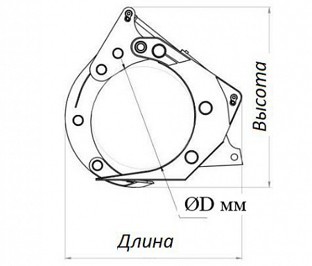 Захват для леса EXTEN LogLoader